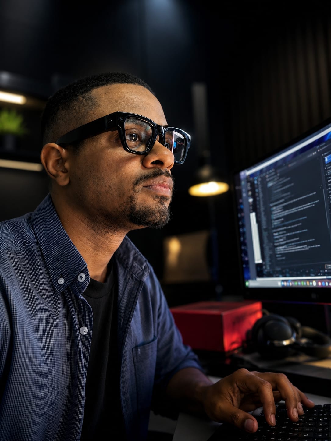 Jamaurice Holt at work